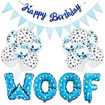 Check this out on Amazon Happy Birthdays, Pet Birthday, Cat Birthday Party, Dog Birthday Party, Balloon Banner, Dog Party, Printed Balloons, Happy Birthday Banner, Letter Balloons