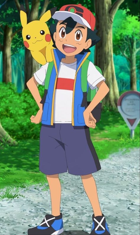 Ash Ketchum Pokemon, Pokemon Screencaps, Pokémon Journeys, Pokemon Anime Characters, Pokemon Vs Digimon, Pikachu Wallpaper Iphone, Pokemon Kalos, Pokemon Ash And Serena, Pikachu Art