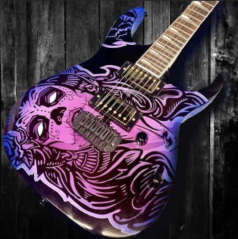 Guitar Design Art, Bass Guitar Art, Guitar Designs, Funny Guitar, Acoustic Guitar Music, Types Of Guitar, Guitar Ideas, Electric Guitar Design, Guitar Photos