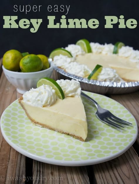 Ultra Silky Key Lime Pie Recipe Lemon Sour Cream Pie, Key Lime Pie Easy, Key Lime Pie Recipe, Lime Pie Recipe, Keylime Pie Recipe, Condensed Milk Recipes, Lime Pie, Köstliche Desserts, Key Lime Pie