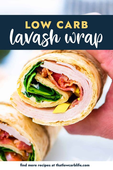 Lavash Bread Sandwiches, Lavash Bread Pinwheels, Low Carb Turkey Wraps, Chicken Lavash Wrap, Lavish Wrap Recipe, Lavash Bread Wrap, Lavash Sandwich Wraps, Lavash Roll Ups, Lavash Wrap Recipes