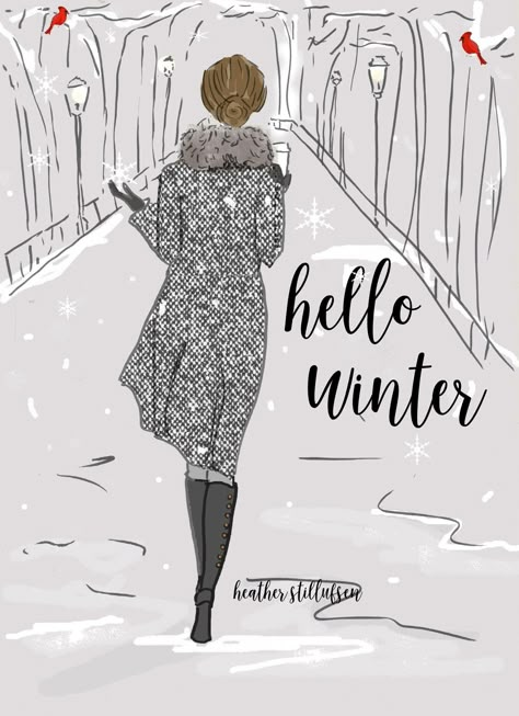 Rose Hill Designs, Heather Stillufsen Quotes, Heather Stillufsen, First Day Of Winter, Wallpaper Winter, Winter Quotes, Rose Hill, Hello Weekend, Hello Winter