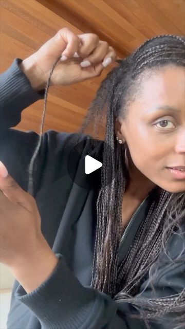 _MyNaturalHairJoint on Instagram: "Small #braids removal in under an hour 🤯 @nakedbeautyplanet Yes, I too was in disbelief! Jene is some sort of a magician because she uses this specific braiding technique that allows you to very easily slip out your braids to remove them. All Braiders should braid this way because when I tell you this was the easiest takedown I’ve ever had! @braids_by_jenesaisquoi is the truth!   No breakage, no heavy detangling process — just tiny little braids slipping from my scalp with the gentlest pull. I added oil to sections and started slipping out multiples - it was truly so satisfying!   #knotlessbraids" Tiny Braids, Inversion Method, In Disbelief, Small Braids, So Satisfying, The Magicians, The Truth, Braided Hairstyles, Braids