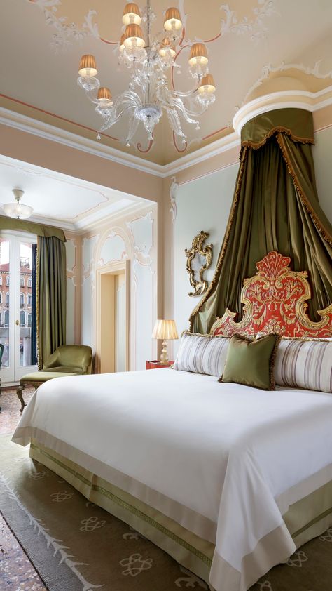 The Gritti Palace, a Luxury Collection Hotel, Venice - Venice | SPG Luxury Hotels Paris, Hotels Paris, Luxury Mansions Interior, Luxury Collection Hotels, Paris Home, Hotel Bed, Paris Hotels, Luxury Collection, House Architecture Design