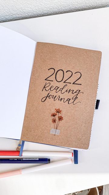 Bethany Brooks | Bookstagram on Instagram: "✨2022 Reading Journal Flip Through✨ This is the first year I’ve done a reading journal, so I took a lot of inspiration from @alltheradreads and photos from Pinterest. I have had so much fun putting this together! Journal: @archerandolive Craft supplies: @michaelsstores @sheinofficial Book cover photos: @shutterfly #readingjournal #bookjournal #bookjournaling #journaling #bulletjournal #bulletjournaling #bookbulletjournal #journal #journalinspira 2023 Book Journal, Reading Journal Cover Page, Reading Journal Cover, Book Journal Pages, Together Journal, Book Things, Reading Journal, Journal Covers, First Page