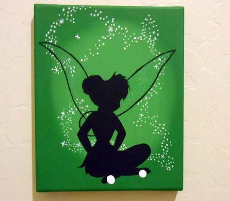 Disney's Cinderella Castle Canvas Painting // Home Decor // Walt ... Silhouettes Disney, Disney Canvas Paintings, Disney Canvas Art, Disney Canvas, Disney Paintings, Disney Tinkerbell, Wallpaper Disney, Cute Canvas Paintings, Cinderella Castle