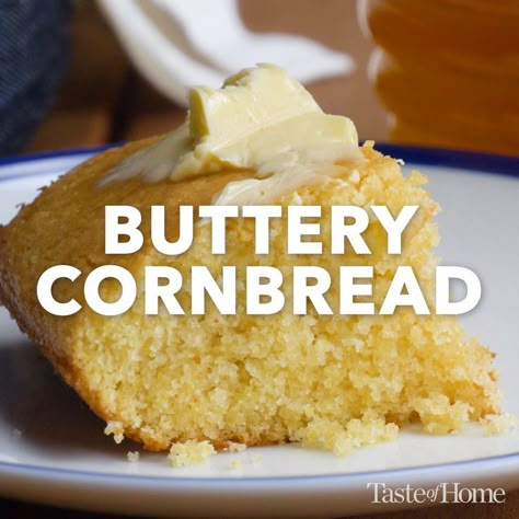 Buttery Cornbread Recipe, The Best Cornbread, Buttery Cornbread, Best Cornbread Recipe, Best Cornbread, Auburn California, Nutritional Yeast Recipes, Cornbread Recipes, Yeast Recipes