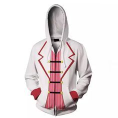 Fnaf Costume, Lucifer Morningstar, Print 3d, Hoodie Size Chart, 3d Cartoon, Helluva Boss, Zip Up Jacket, Casual Streetwear, Hazbin Hotel