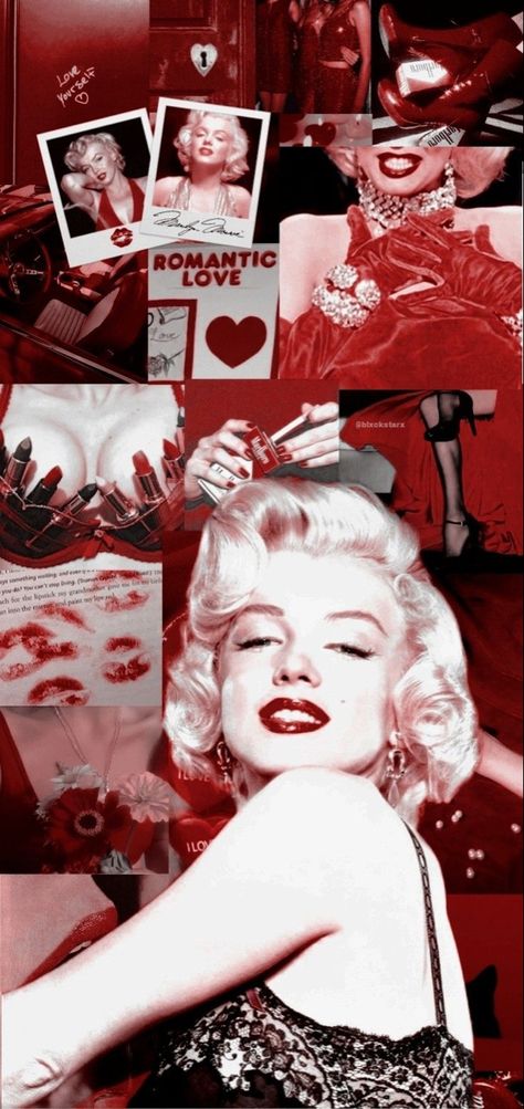 Sparkly Wallpaper Aesthetic, Mary Monroe, Marilyn Monroe Wallpaper, Red Wallpapers, Marilyn Monroe Artwork, Picsart Edits, Marilyn Monroe Art, Tumblr Aesthetic, Gemini Woman