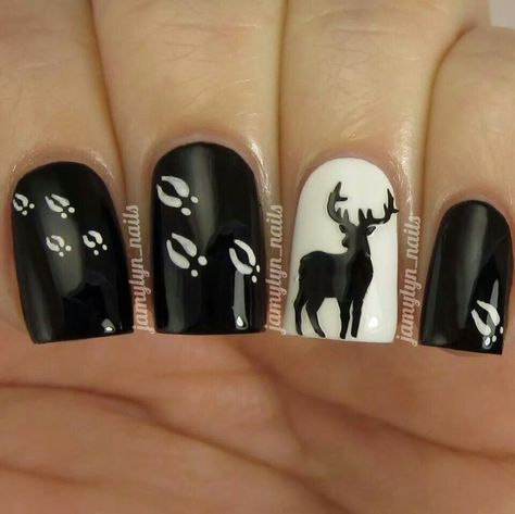 Gel Manicure Glitter, Hunting Nails, Rodeo Nails, Deer Nails, Cowboy Nails, Camo Nails, Western Nails, Country Nails, Cow Nails