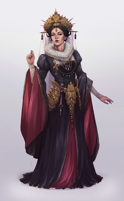 Rachel Denton, Wild Magic, Yennefer Of Vengerberg, Red Art, Warhammer Fantasy, Arte Fantasy, Fantasy Rpg, A Character, Medieval Fantasy