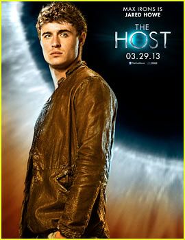 The Host-Max Irons as Jared Howe. Great book too!! The Host Movie, Host Movie, Nick Wechsler, Jack The Giant Slayer, Jake Abel, Max Irons, Stephanie Meyers, Promo Flyer, Kang Ho Song