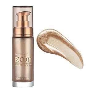 Body Luminizer, Glow Your Skin, Too Faced Highlighter, Body Glow, Shimmer Body Oil, Natural Skin Tone, Gold Bodies, Blush Highlighter, Powder Highlighter