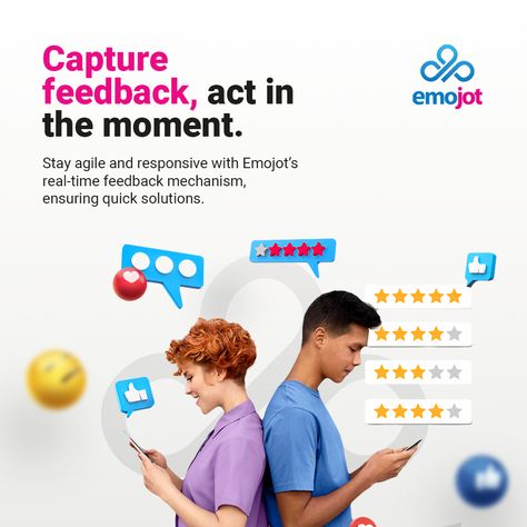 Don’t wait to improve! With Emojot’s real-time feedback, you can respond instantly and keep your customers happy and engaged.
.
.
.
 #InstantFeedback #RealTimeFeedback #CustomerCare #CXStrategy #CustomerSatisfaction #FeedbackLoop #CustomerRetention #CXExcellence #ExperienceWithEmojot Customer Retention, Customer Care, Real Time, Customer Satisfaction, Acting, In This Moment