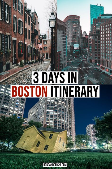 3 Days In Boston, Boston What To Do, What To Do In Boston, Boston Itinerary, Boston In The Fall, Weekend In Boston, Travel Boston, England Road Trip, Boston Travel Guide