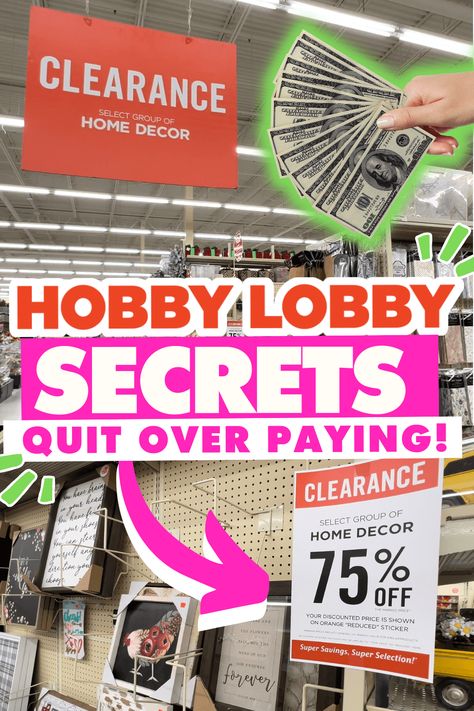 STOP wasting money at Hobby Lobby! Smart hacks to save on DIYs + High-End Designer Dupes - Whiskey & Whit Hobby Lobby Sale Schedule 2023, Hobby Lobby Sales Ad, Hobby Lobby Crafts Diy, Hobby Lobby Decor Ideas, Hobby Lobby Ad, Hobby Lobby Craft Ideas, Hobby Lobby Weekly Ad, Hobby Lobby Sale Schedule, Hobby Lobby Hacks