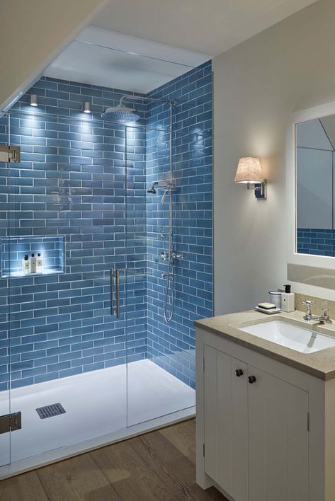 Todhunter Earle Interiors Richmond Shower Makeover, Gorgeous Bathroom, Bathroom Remodel Shower, Trendy Bathroom, Bathroom Remodel Ideas, Simple Bathroom, Bathroom Redo, Shower Remodel, Bath Ideas