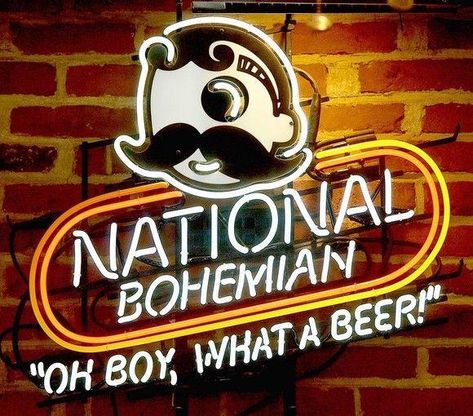 #CustomNeonSigns #UniqueLighting #NeonDesign #BrightIdeas  #WeddingNeonSigns #WeddingDecor Natty Boh, Charm City, Neon Lamp, Baltimore City, Beer Brands, Beer Signs, Baltimore Maryland, Chesapeake Bay, Baltimore Md