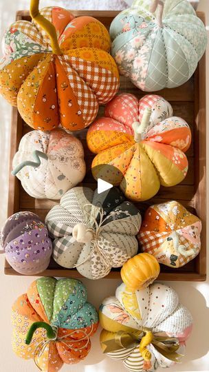 Make A Fabric Pumpkin, How To Make A Pumpkin Pin Cushion, Handmade Pumpkins Diy, Fabric Pumpkin Pattern, Sew A Pumpkin, Fabric Pumpkins Diy, Pumpkin Pin Cushion, Autumn Sewing, Fall Craft Fairs