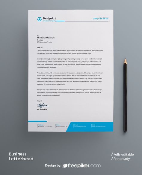 Letter Heading Design, Branding Letterhead, Personal Letterhead, Vintage Letterhead, Heading Design, Free Letterhead Templates, Company Letterhead Template, Letterhead Printing, Professional Letterhead