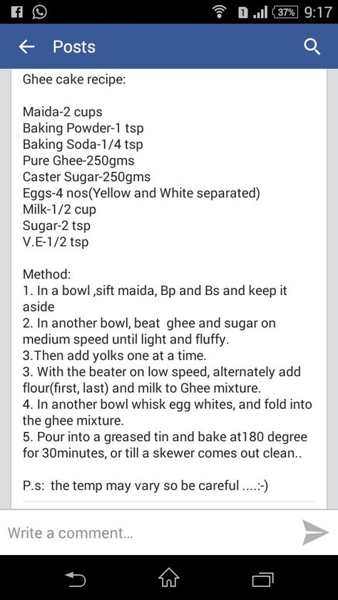 Ghee cake recipe: frm A's chocolate factory fb pg Ghee Cake Recipe, Ghee Cake, Fairy House Crafts, House Crafts, Healthy Homemade Recipes, Chocolate Factory, Healthy Homemade, Fairy House, Ghee