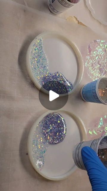 How To Write On Resin Art, Christmas Crafts Resin, Easy Resin Projects For Beginners, Resin Forest Scene, Easy Diy Resin Projects, Resin Coasters Diy How To Make, Epoxy Resin Tutorial, How To Make Silicone Molds For Resin, Epoxy Projects Diy