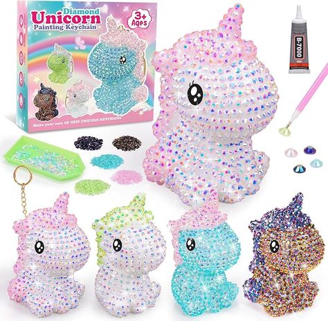 Toys for 6-12 Year Old Girl Gifts,Topunny Diamond Painting Kits for Kids - Unicorn Keychains Gem Art Craft Kits for Kids Birthday Gifts for 6-12 Year Old Girls : Amazon.ca: Toys & Games Toys For 11 Year Girl, Toys For 7 Year Girl, Girls Toys 6-8, Best Gifts For Girls 4-6, Horse Gifts For Girls Kids, Unicorn Keychain, Unicorn Toys Girls Pink, Pillow Pets Unicorn, Unicorn Painting