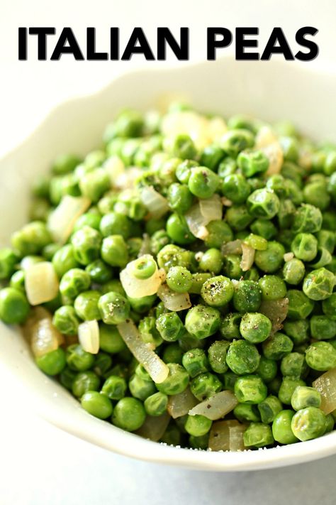 Italian Peas Recipe | Six Sisters' Stuff Green Peas Recipes, Roasted Vegetable Medley, Peas Recipe, Six Sisters Stuff, Roasted Vegetable Recipes, Vegetable Medley, Pea Recipes, Veggie Side Dishes, Favorite Side Dish