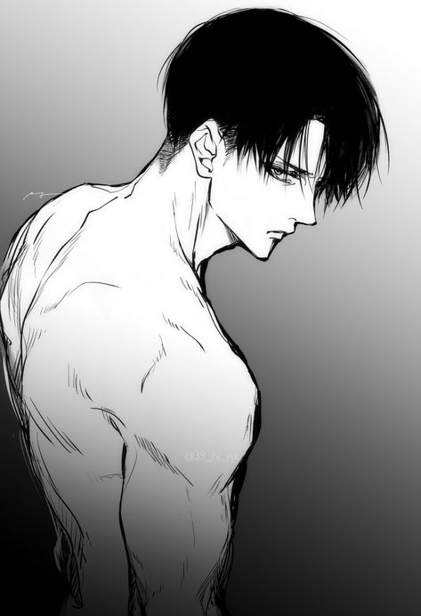 Levi Ackerman Hot Manga, Levi Ackerman Hot, Ackerman Levi, Levi Ackermann, Hot Fan, Park Jongseong, Captain Levi, Attack On Titan Levi, Digital Art Anime