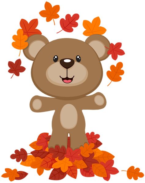 Cliparts from Anna : October 2022 Bear Cartoon Images, Sarra Art, The 4 Seasons, Teddy Bear Clipart, Cartoon Image, Bear Clipart, Emoji Images, Png Vector, 4 Seasons