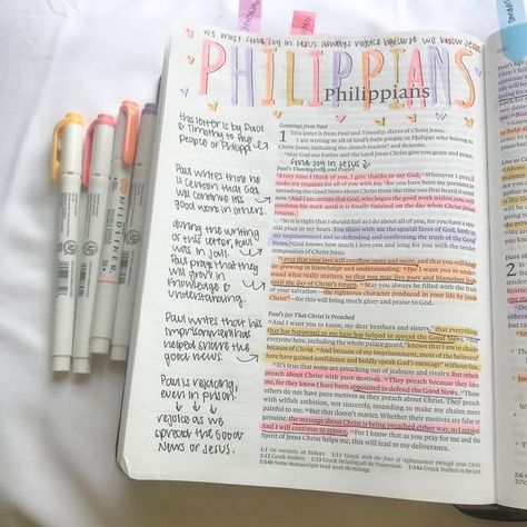 New Bible Set Up, Jesus Writing, Facts About Jesus, Bible Study Philippians, Philippians 4:6-7 Bible Journaling, Phillipians Bible Study, Bible Journaling Philippians, Bible Journaling Books Of The Bible, Philippians 1