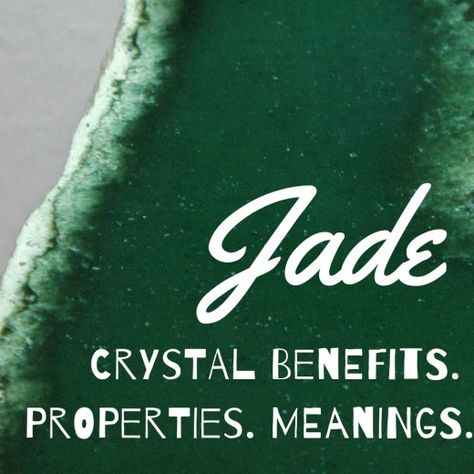 Jade stone properties.  #jade #greenjade #crystalhealing #crystals #properties #chakras #stones #crystalmeanings #crystalbenefits #crystalsandgemstones #selfcare #ritual Crystals Properties, Chakras Stones, Jade Properties, Smudging Crystals, Mood Stabilizer, Vibrational Medicine, Stone Properties, Hot Stone Massage, Removing Negative Energy