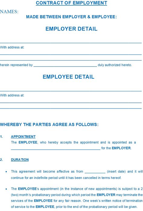 Job Contract, Insurance Printable, Letter Of Employment, Employment Contract, Room Rental Agreement, Cleaning Contracts, Accounting Basics, Employee Handbook, Healing Spells