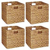 Cube Baskets, Shelf Baskets, Large Wicker Basket, Ikea Finds, Baskets For Shelves, Cube Storage Bins, Natural Baskets, Square Baskets, Cube Shelves