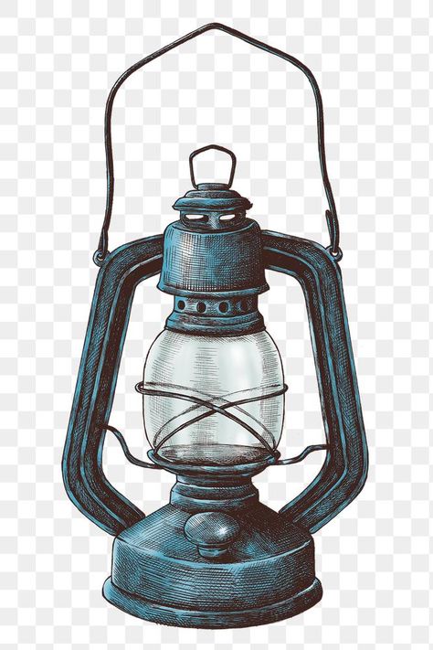 Old Lamp Drawing, Oil Lamp Illustration, Lantern Drawing Simple, Nightingale Tattoo, Myanmar Tattoo, Mirror Sketch, Camp Lamp, Lantern Images, Lantern Sticker