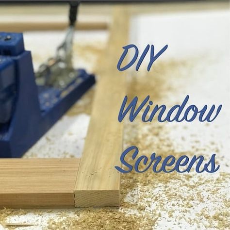 Diy Window Screens, Window Privacy Screen, Window Screen Frame, Diy Window Screen, Bug Screen, Wood Screens, Window Screen, Wooden Screen, Wooden Windows