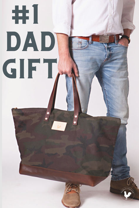 Best Dad Gift Canvas Weekender Bag, Wax Canvas, Lynchburg Virginia, Waxed Canvas Bag, Canvas Leather Bag, Glad Rags, Best Dad Gifts, Handcrafted Bags, Weekend Bag