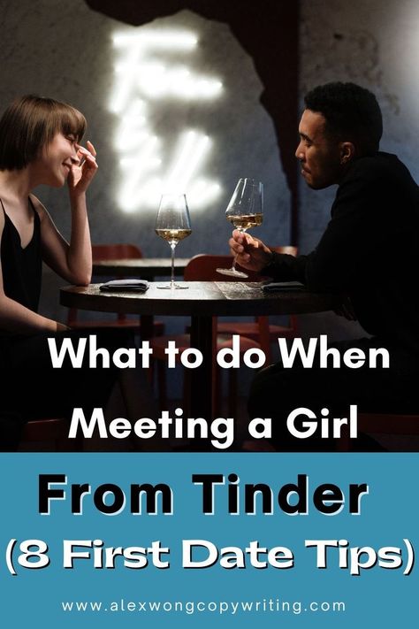 You meet someone interesting on Tinder, and the conversation flows like a river. But whenever meeting a girl on Tinder, you might be wondering when is the best time to ask a girl out? In this guide, I am going to give you some helpful tips on what you should do when meeting a girl from Tinder. Date Tips, Asking A Girl Out, Tinder Date, First Date Tips, Tinder Dating, First Dates, Meeting Someone, First Date, Helpful Tips