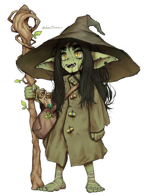 Goblin Art, Dungeons And Dragons Characters, Dnd Art, D&d Dungeons And Dragons, Creature Concept Art, A Witch, 판타지 아트, Character Creation, Dnd Characters