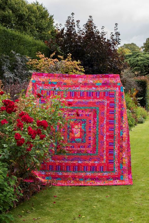 SOLD OUT Kaffe Fassett 6 Hour Workshop at Missouri Star Quilt Co. Tickets, Multiple Dates | Eventbrite Quilts Patchwork, Patchwork Ideas, Manor Garden, Pink Quilt, Quilting Books, Kaffe Fassett Quilts, Kaffe Fassett Fabric, Medallion Quilt, Quilt Care