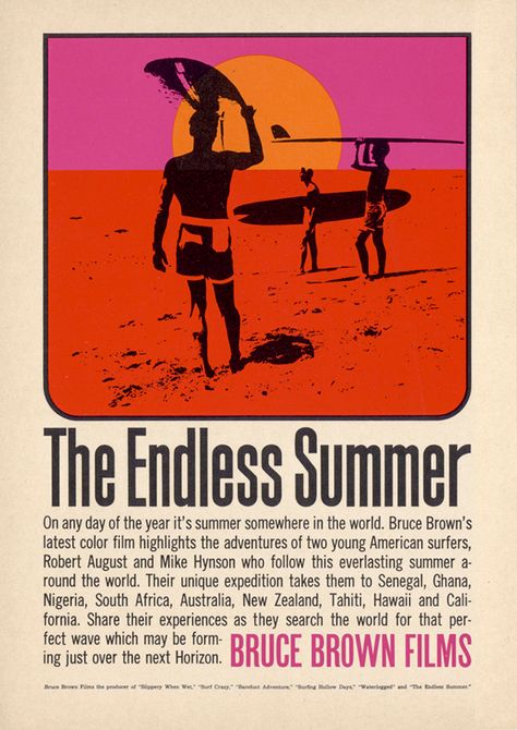 Endless Summer Movie, Endless Summer Poster, Surf Movies, Blacklight Posters, Jacques Yves Cousteau, Surf Vintage, The Endless Summer, Surf Poster, Surfing Pictures