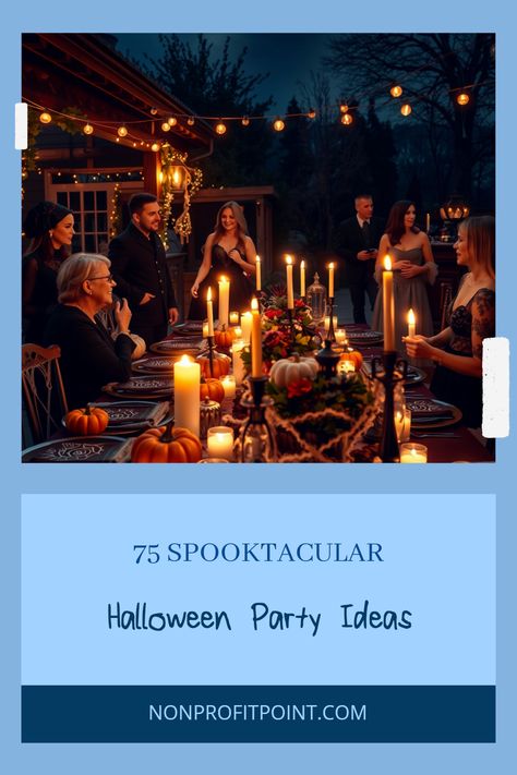 Get ready to throw the ultimate Halloween bash with these 75 spooktacular party ideas! From creepy decorations and thrilling games to tantalizing treats, we've got everything you need to celebrate the spookiest night of the year in style. Whether you're hosting a costume party, a haunted house, or a simple gathering with friends, our collection of creative themes and templates will help make your party a hit. Don't take the fright away, embrace the fun this Halloween with fresh inspiration that will enchant your guests! Creepy Cocktails, Description Ideas, Spooky Halloween Party, Spooky Treats, Themed Decorations, Halloween Bash, Party Tips, Spooktacular Halloween, Event Activities