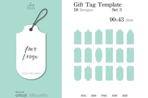 (27) AN8DesignHappiness, Designer at Creative Fabrica Gift Tag Template, Tag Template, Journal Gift, Silhouette Svg, Creative Fabrica, Gift Tags, Template Design, Cricut, Gifts