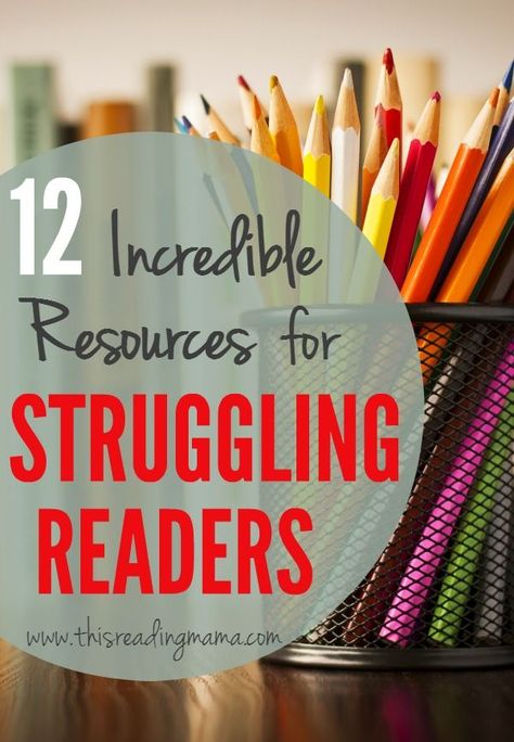 12 Incredible Resources for Struggling Readers Reading Struggles, Remedial Teaching, Learning Specialist, Learning Differences, Reading Help, Reading Specialist, Reluctant Readers, 4th Grade Reading, 3rd Grade Reading