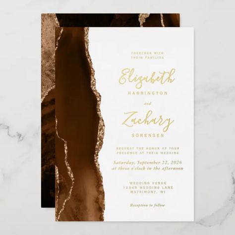 Brown And Rose Gold Wedding, Brown And Gold Wedding Theme, Chocolate Brown Wedding Theme, Shades Of Brown Wedding Theme, Brown Gold Wedding, Brown And Gold Wedding, Melanin Wedding, Brown Wedding Colors, Brown Wedding Theme