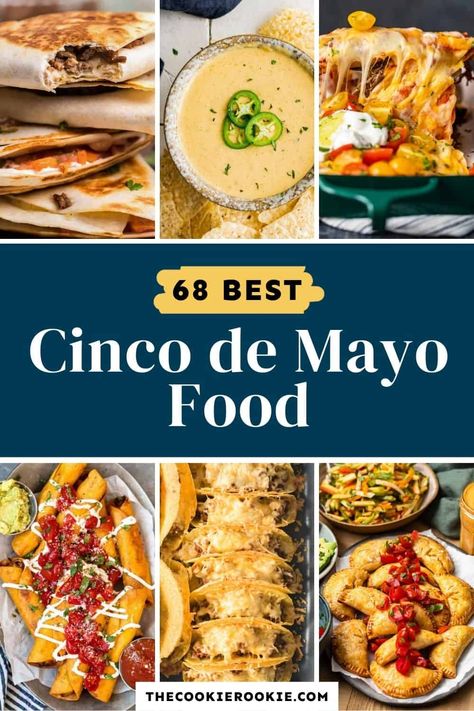 Best Cinco De Mayo Recipes, Recipes For Cinco De Mayo, Fun Mexican Food Ideas, Cinco De Mayo Food Ideas Appetizers, Cinco De Mayo Menu Ideas, Cinco De Mayo Party Food Appetizers, Cinco De Mayo Recipes Easy, Mexican Themed Party Food, Cinco De Mayo Party Food Easy