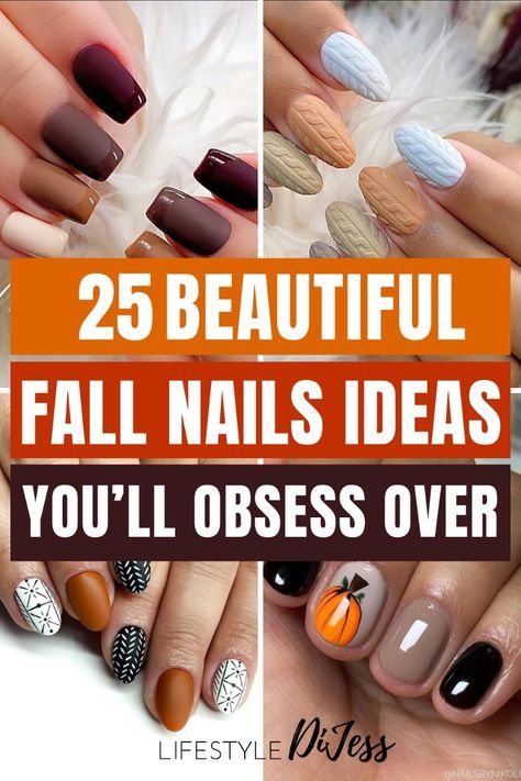 Gel X Nail Fall Designs, Cute Fall Short Nail Designs, Fall Time Nails Acrylic, 2024 Fall Nails Short, Fall Fingernails Designs, Simple Fall Gel Nails Short, Fall Neutral Nail Designs, Fall Professional Nails, Cool Nail Inspo Fall