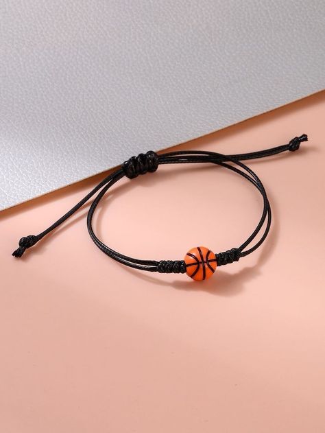 Basketball Decor, Basketball Jewelry, Preppy Jewelry, String Bracelets, Basketball Gifts, Thread Bracelets, Diy Bracelets Patterns, Love And Basketball, Dope Jewelry