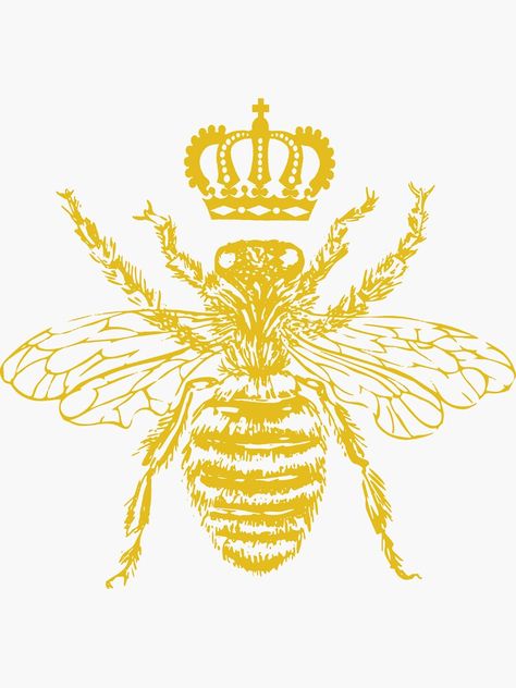 Queen Bee Aesthetic, Queen Bee Logo, Queen Bee Art, Bumble Bee Illustration, Bee Aesthetic, Queen Bee Tattoo, Queen Bees Art, Bee Artwork, Bee Images