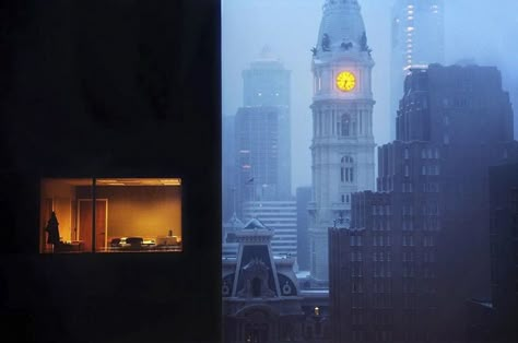 Christophe Jacrot, The First Snow, First Snow, The Window, Night Time, At Night, The City, The First, Tower